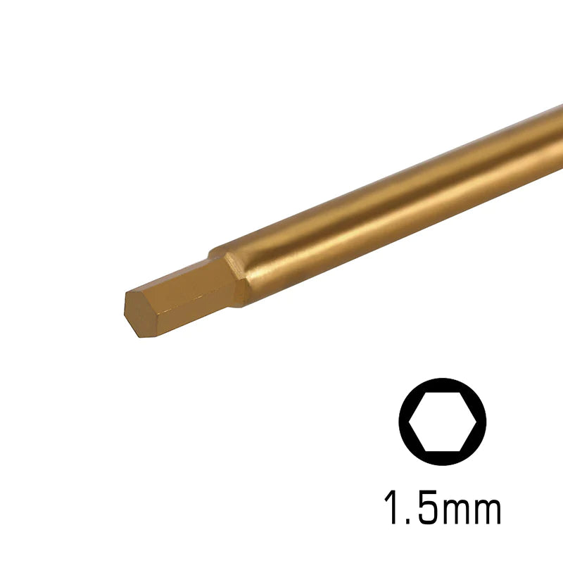 1.5mm 六角ドライバーツール 1/18 ミニ RC クローラーなどに TRX4M SCX24 AX24 FCX24 用