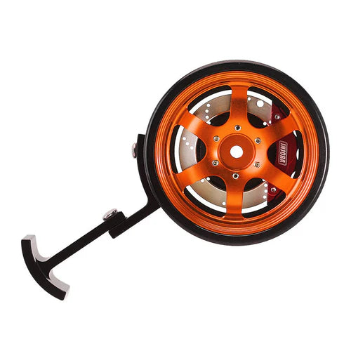 TRX4M TRX4 TRX6 Slash Summit用 アルミ製片手操作ステアリングホイール TQIトランスミッター RX4-14(各色)