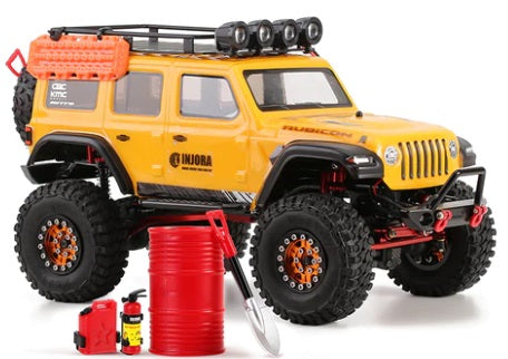 1/18 1/24 RC クローラー用 ミニ燃料タンク、消火器、ショベル、ドラム、スケールアクセサリー セット TRX4M SCX24 ミニッツ4X4などに