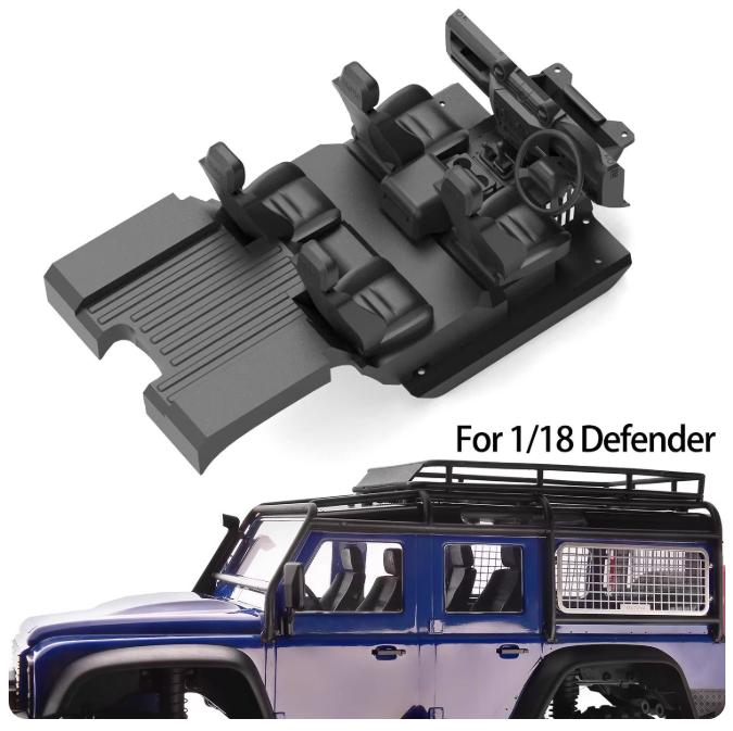 GRC Traxxas TRX-4M ディフェンダー用 3Dプリント インテリアセット G178WL - RCTRAIL