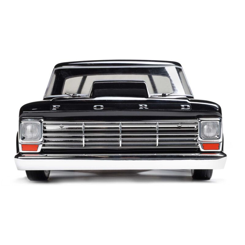 LOSI 1/10 '68 フォード F100 22S 2WD ノープレップ ドラッグトラック ブラシレス RTR、Losi Garage ブラック LOS03045T2