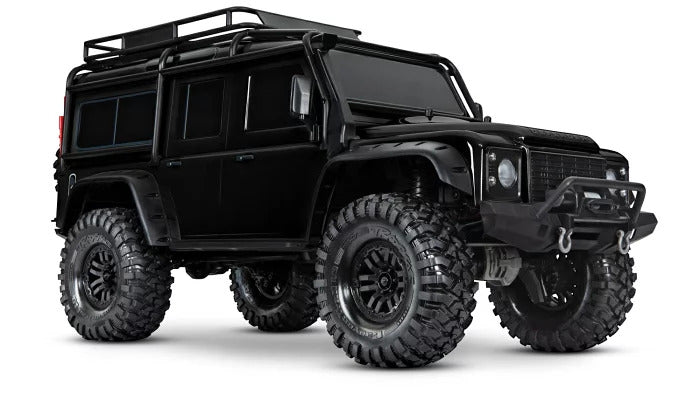 【 トラクサスリンク モジュール 6511 付属 】トラクサス TRX4 ランドローバー ディフェンダーD110 RTR ブラック 82056-4BLACK