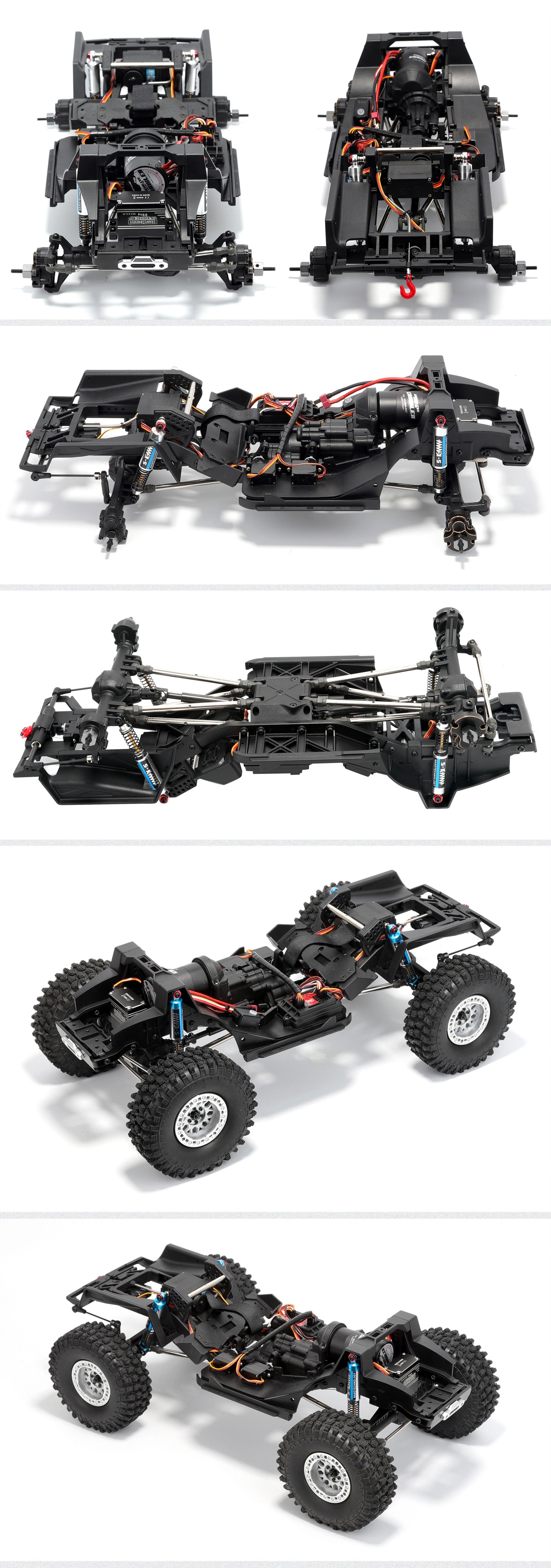 RGT 1/10スケール チャレンジャープロ ロッククローラー EX86170 PRO