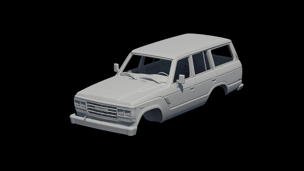 1/10 ランドクルーザー60 FJ60 ボディ組み立てキット