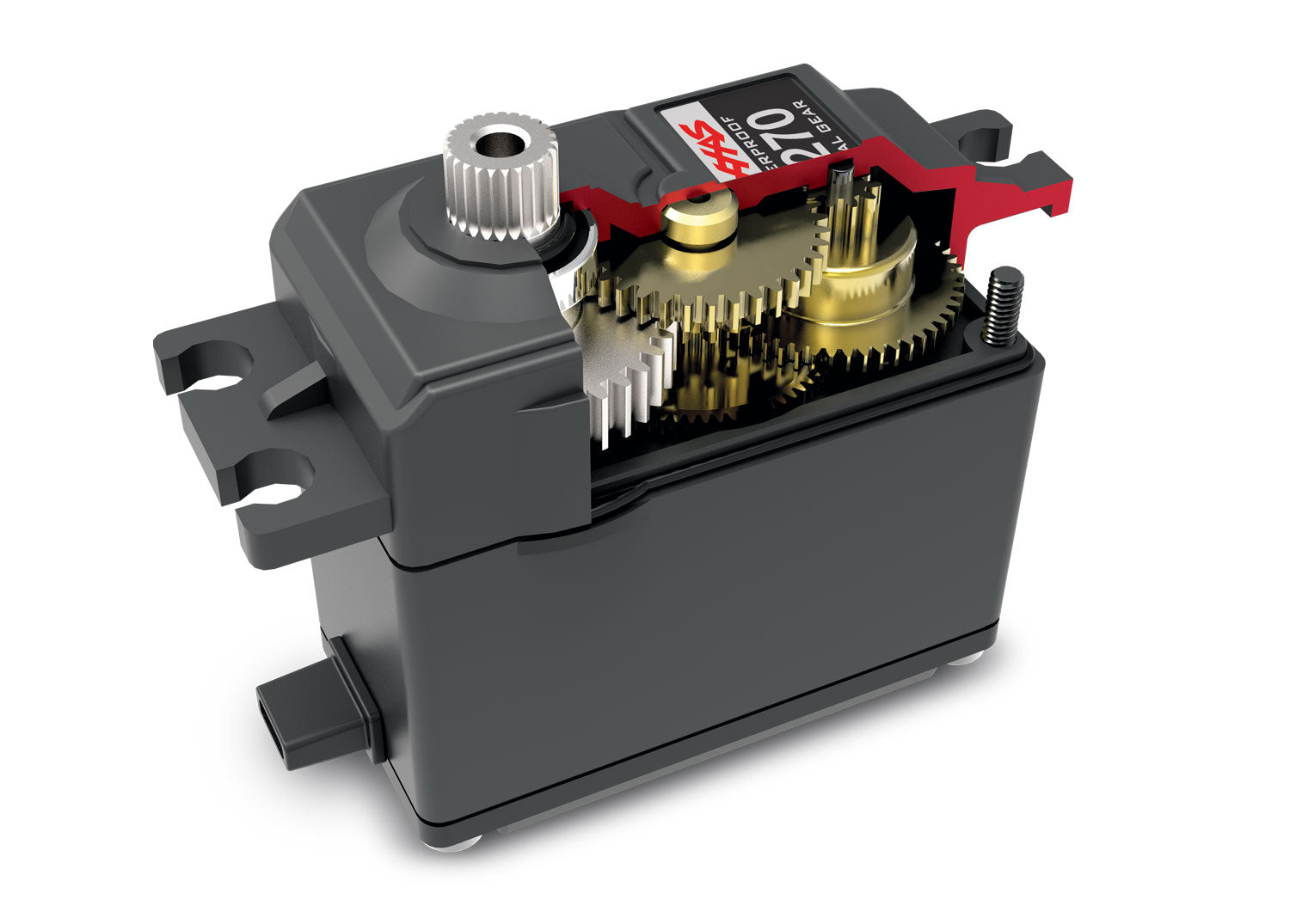 トラクサス TRX4、UDR、スラッシュ 高トルクデジタルメタルギアサーボ 2270