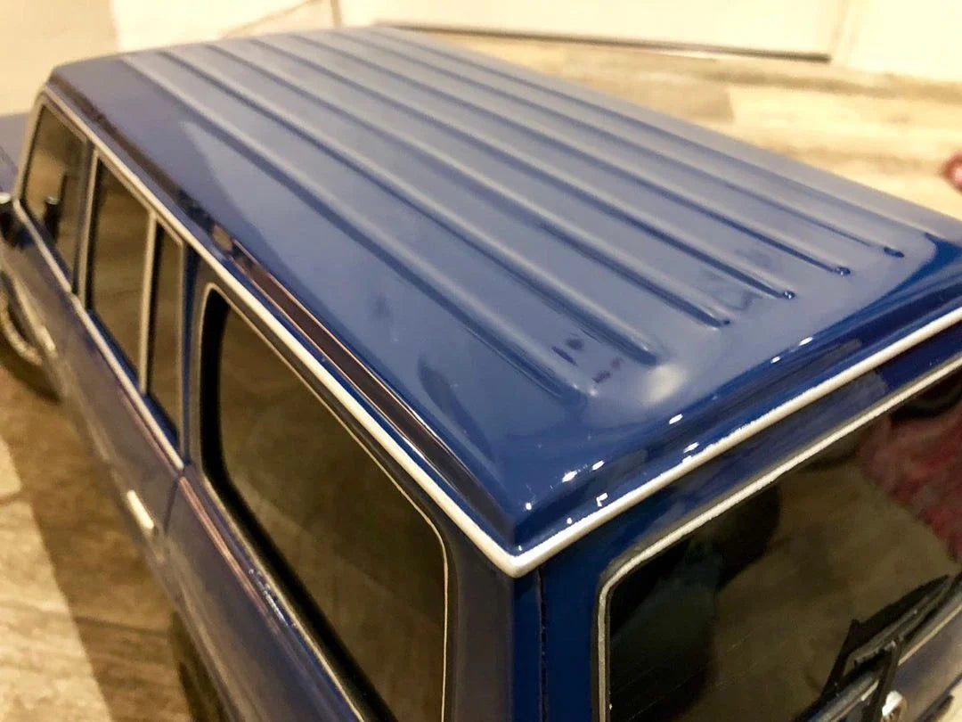 1/10 ランドクルーザー60 FJ60 丸目 ボディ組み立てキット+ 専用ボディ MUSC01 組み立てシャーシキット セット