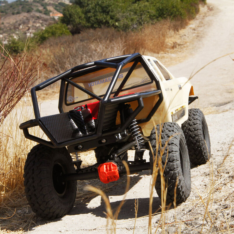 アキシャル 1/10 SCX10 II トレイルホンチョ 4WD ロッククローラー ブラシモーター付き RTR