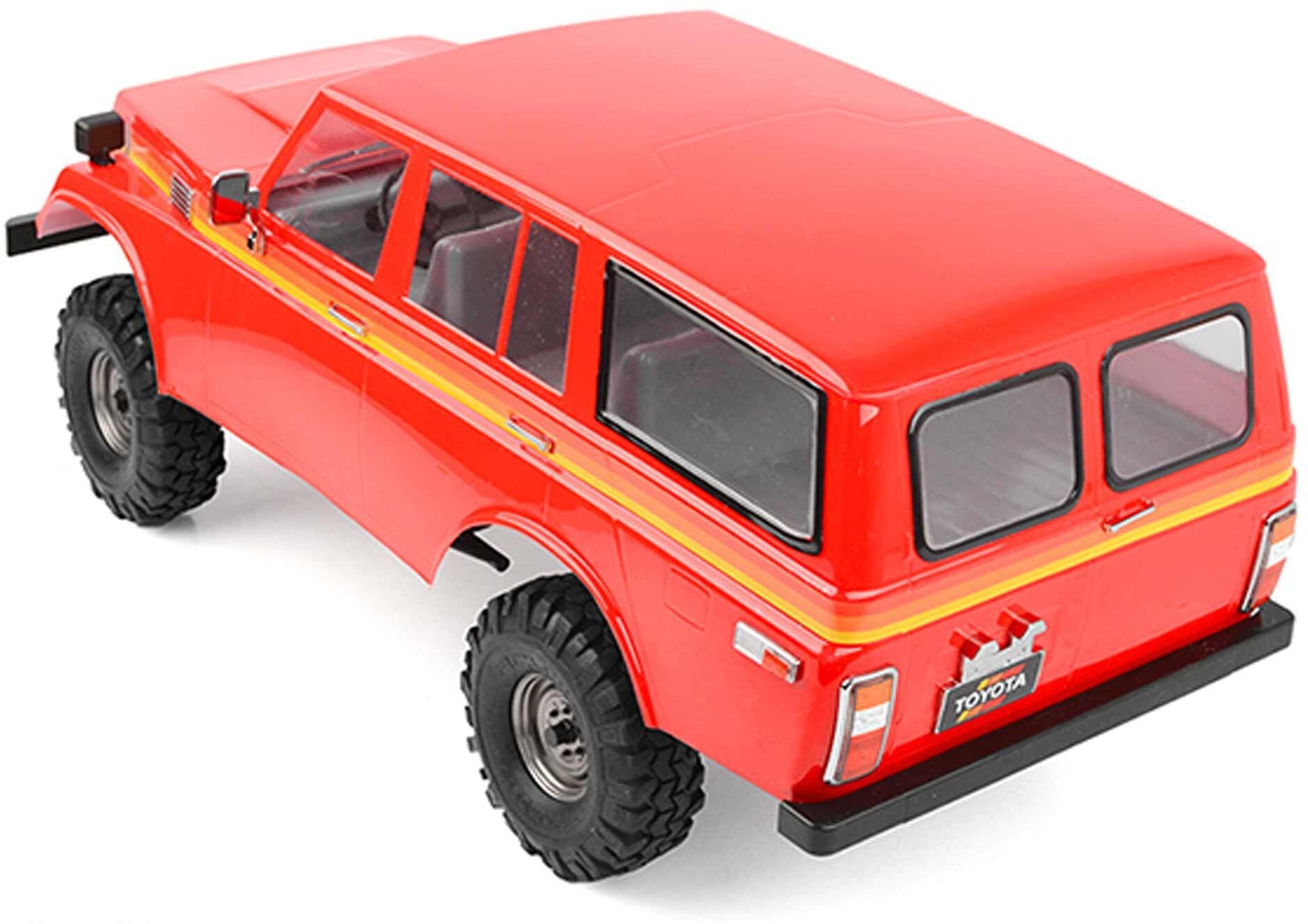 RC 4WD 1/10 TF2 トラックキット、1980 トヨタ FJ55 ボディ、ロングホイールベース