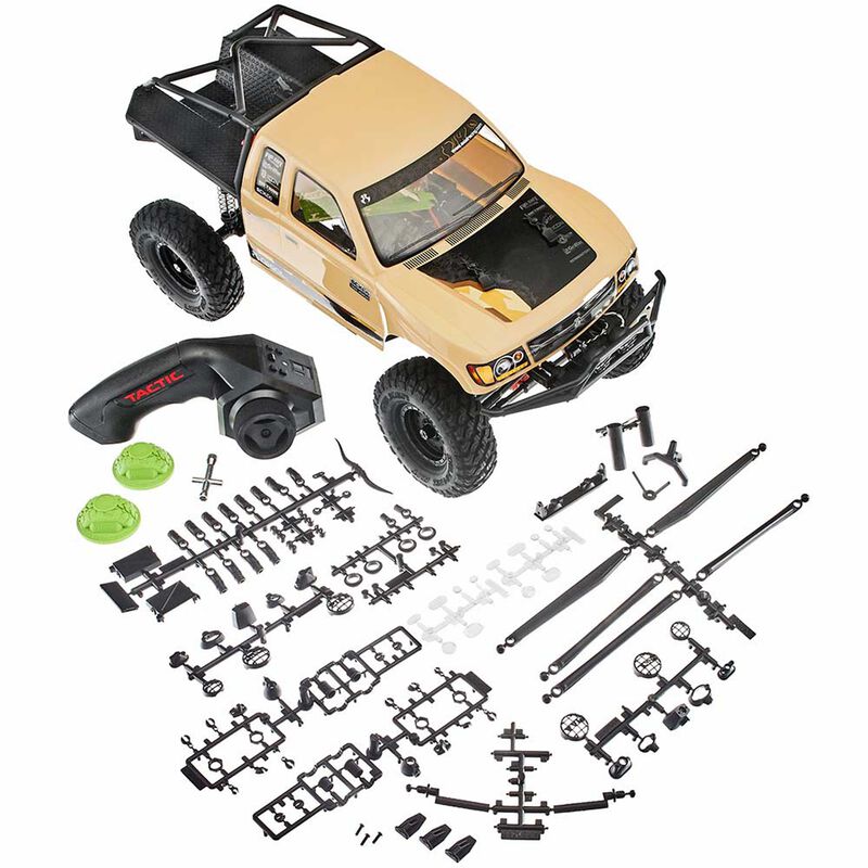アキシャル 1/10 SCX10 II トレイルホンチョ 4WD ロッククローラー ブラシモーター付き RTR