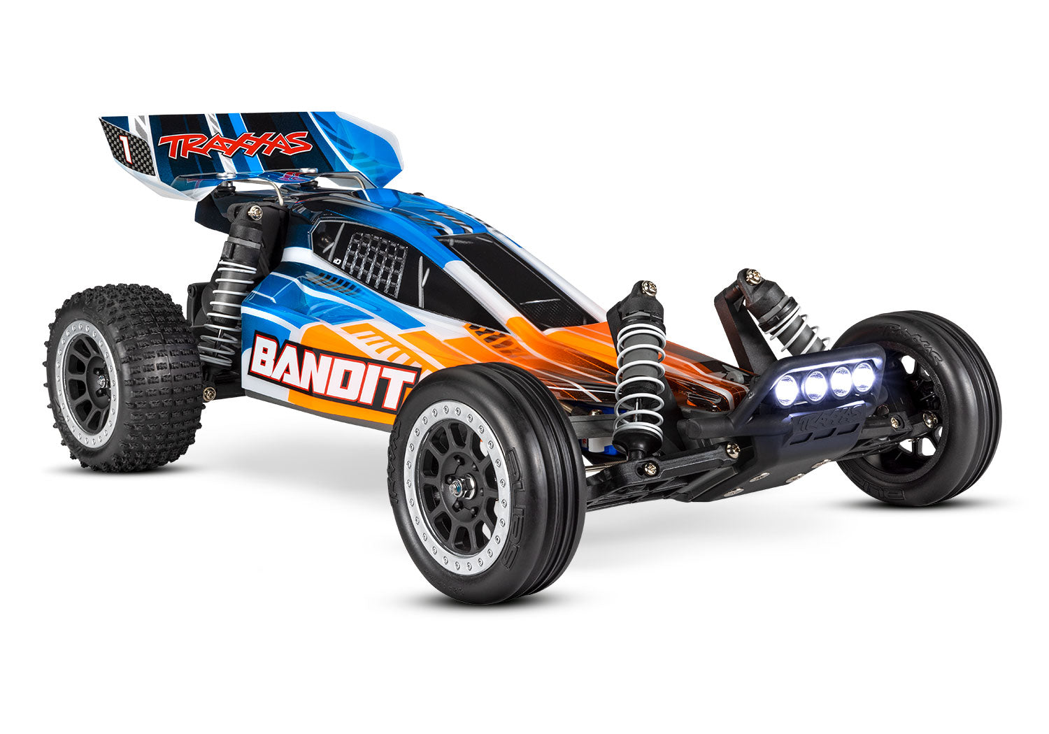 トラクサス バンディット LED仕様 RTR バッテリーと充電器付属 バギー Bandit LED 24054-61ORANGE