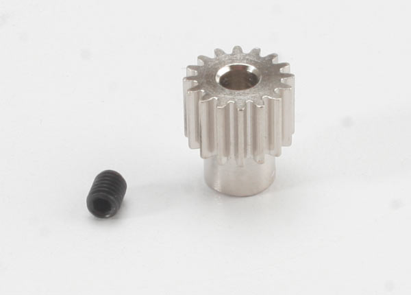 トラクサス スラッシュVXL、1/16 E-Revo ピニオンギア、23-T(48ピッチ)/セットスクリュー付き 2423