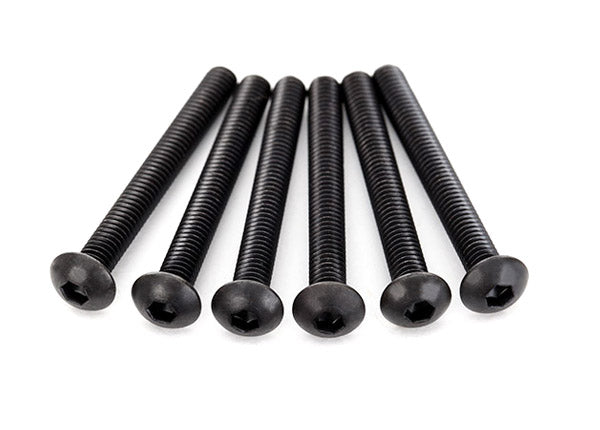 トラクサス XMAXX XRT ネジ、4x30mmボタンヘッドマシン(六角ドライブ)(6個)) 2598X