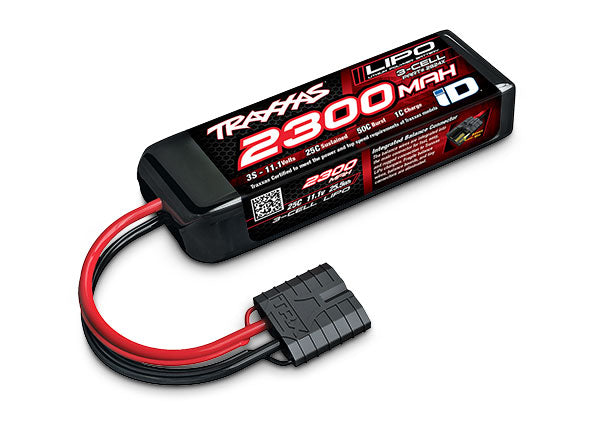【9月下旬入荷予定】トラクサス LIPOバッテリー 3s 11.1V 2300mAh 25c iD機能付き リポバッテリー 2824X