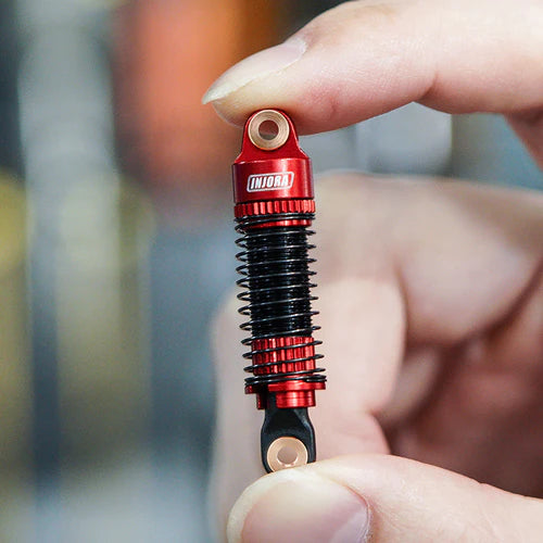 TRX4M用 1/18 トラクサス アルミニウムネジ付きオイル充填ショック 53mm 4本 各色