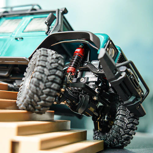 TRX4M用 1/18 トラクサス アルミニウムネジ付きオイル充填ショック 53mm 4本 各色