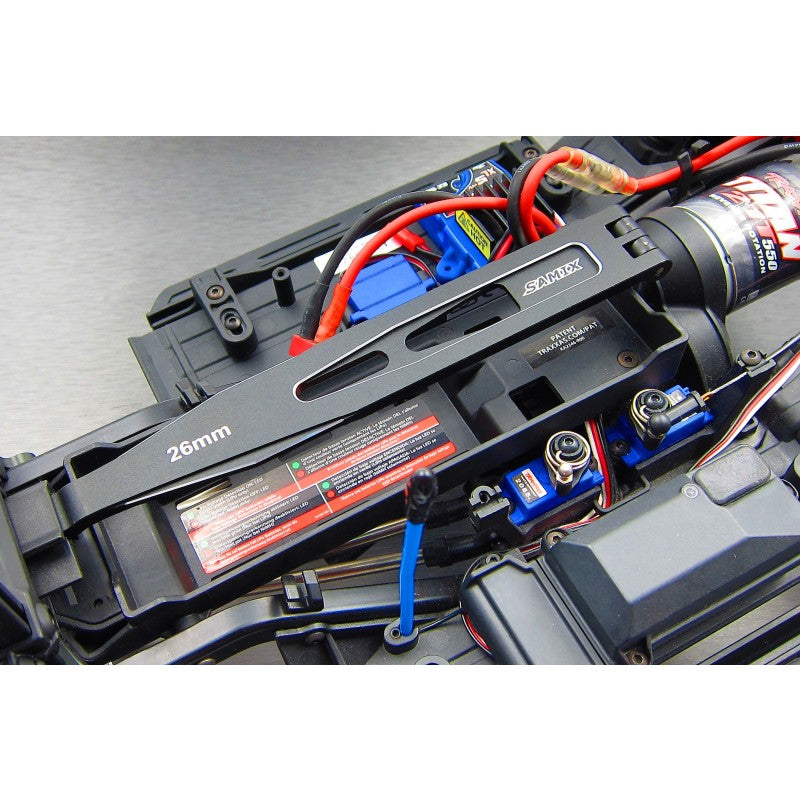 サミックス Traxxas TRX-4用 アルミバッテリーストラップ TRX4-6074