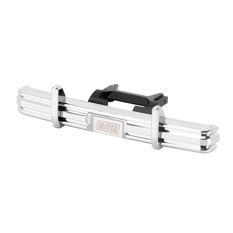 1/18 TRX4MハイトレイルF150用 CNCアルミフロントリアバンパー(デュアルエキゾースト付き) 4M-95FR