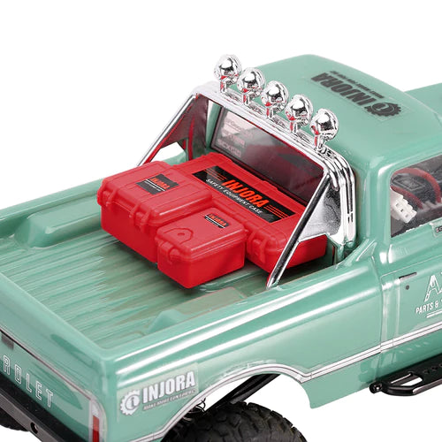 1/18 1/24 RC クローラー用 ミニ収納ボックス 機器ケース スケールパーツ アクセサリー TRX4M SCX24 ミニッツ4X4などに