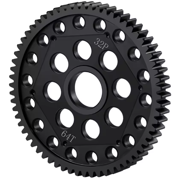 RCTRAIL スチール 32P 64T スパー メインギア アキシャル イエティ 90025 90026 90032 90038 1/10 RC クローラー車モデルパーツアクセサリー用