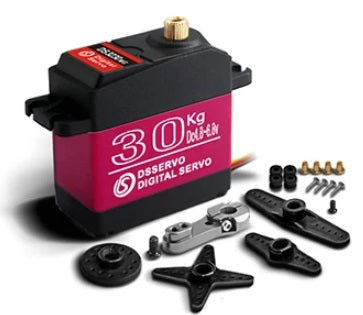 メタルギアデジタルサーボ 20~40KG メタルサーボホーン(25T)付き 防水 180度 1/10 クローラー ツーリングカー ドリフト ロボット等