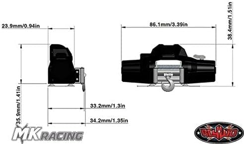 RC4WD 1/8 WARN Zeon ウィンチ Z-E0069