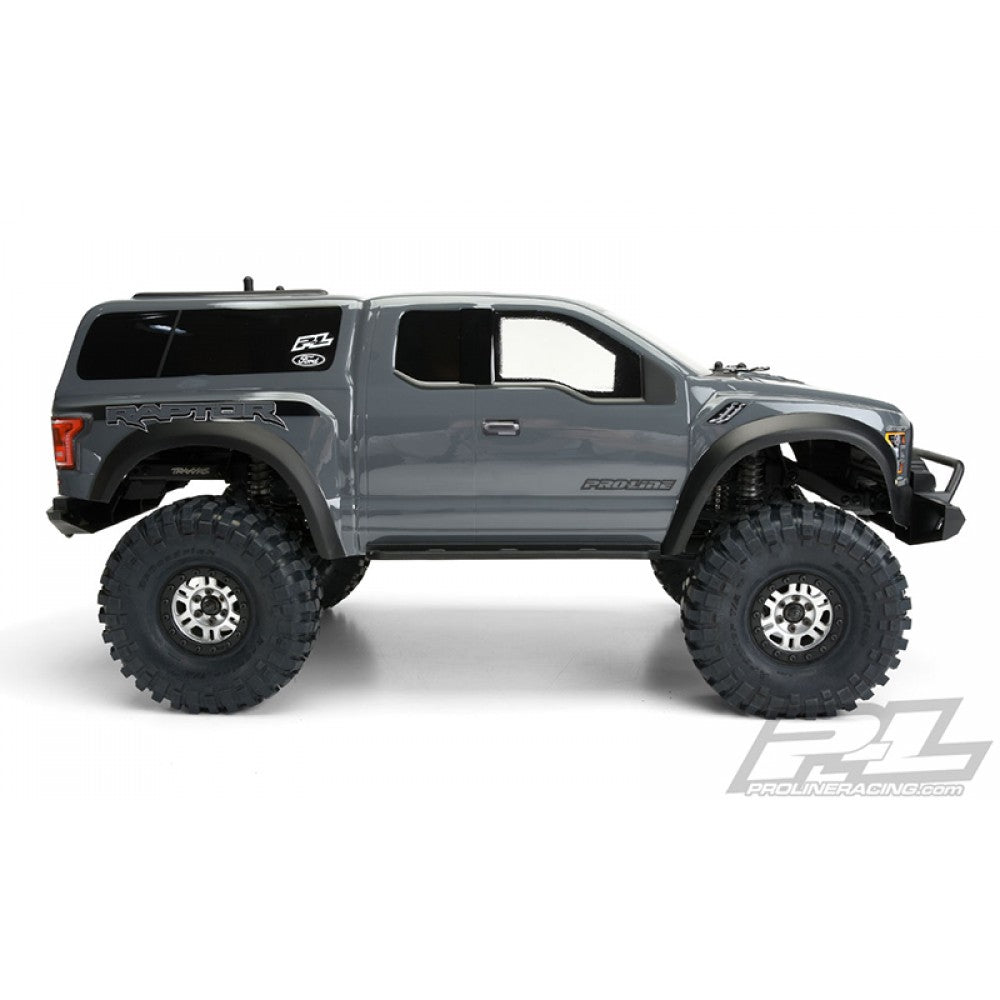 プロライン 2017 Ford® F-150 Raptor クリアボディ(12.8インチホイールベース、Traxxas TRX-4用 SCX10) 3509-00 - RCTRAIL