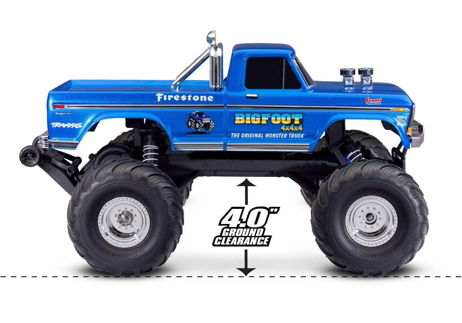 トラクサス ビッグフット 2WD XL-5 充電器、バッテリー付き 36234-8
