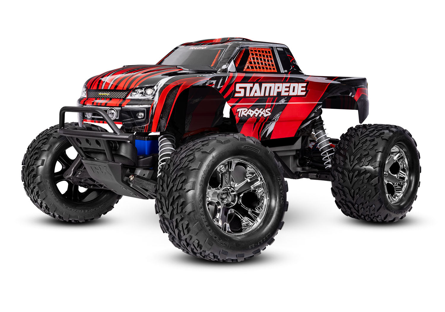 充電器、バッテリー付き!トラクサス スタンピード 2WD XL-5 36254-8