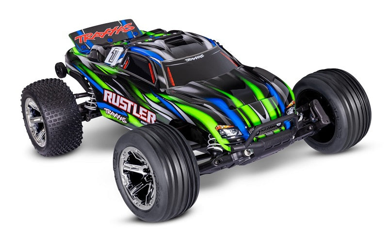 トラクサス 1/10 ラストラー BL-2sブラシレス グリーン 37354-4