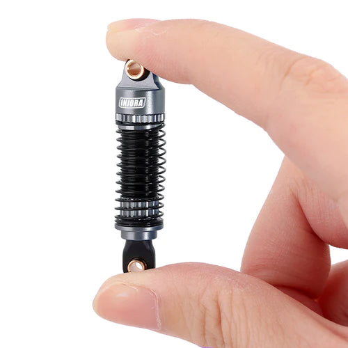 TRX4M用 1/18 トラクサス アルミニウムネジ付きオイル充填ショック 53mm 4本 各色