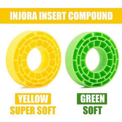 INJORA シリコンゴムインサート 1.0インチ 61-63mmタイヤ用 (1062)