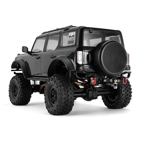 1/18 TRX4Mブロンコ用 CNCアルミフロントリアバンパーV2