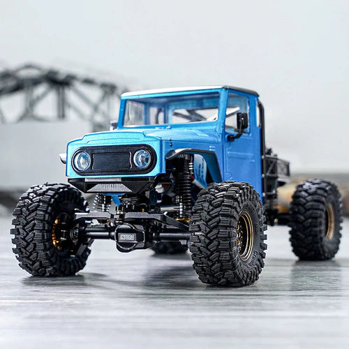 1/18 TRX4M ディフェンダー ブロンコ用 IR40 ハーフトラック ハードプラスチックボディ ケージ付き IR40(各色)