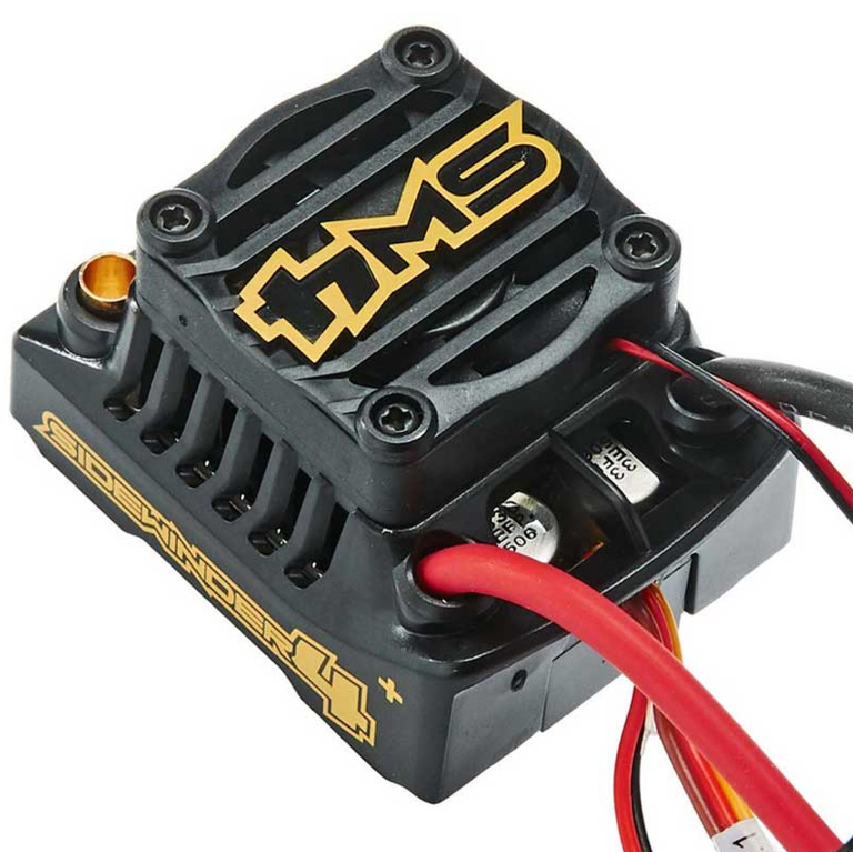 キャッスルクリエーションズ 1/10 RCカー、クローラー用 サイドワインダー4 センサーレス 防水ESC 010-0164-00