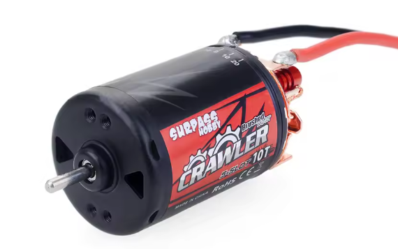 SURPASS HOBBY 550 ブラシ付きモーター 5 スロット 10T 1/10 RC カー Traxxas SCX10 クライミングクローラーカーパーツ用