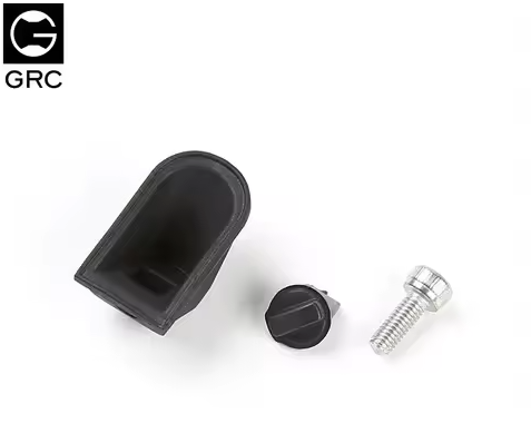 GRC TPUユニバーサル燃料キャップ(ブラック)Traxxas TRX-4用 GAX0042T