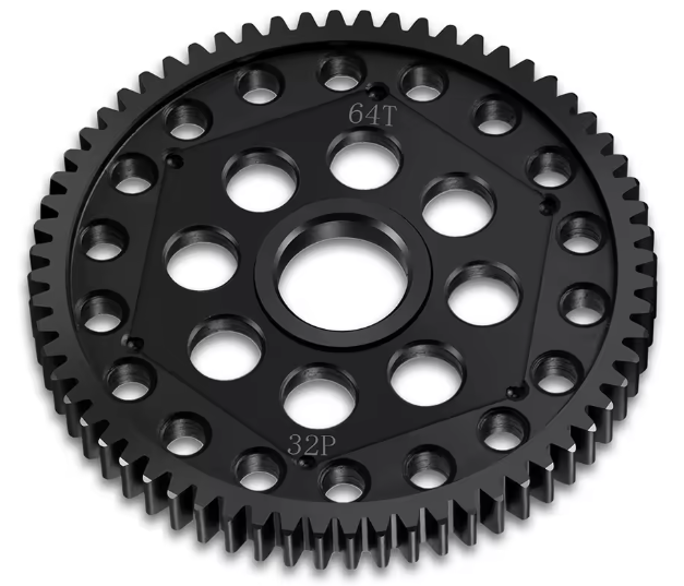 RCTRAIL スチール 32P 64T スパー メインギア アキシャル イエティ 90025 90026 90032 90038 1/10 RC クローラー車モデルパーツアクセサリー用