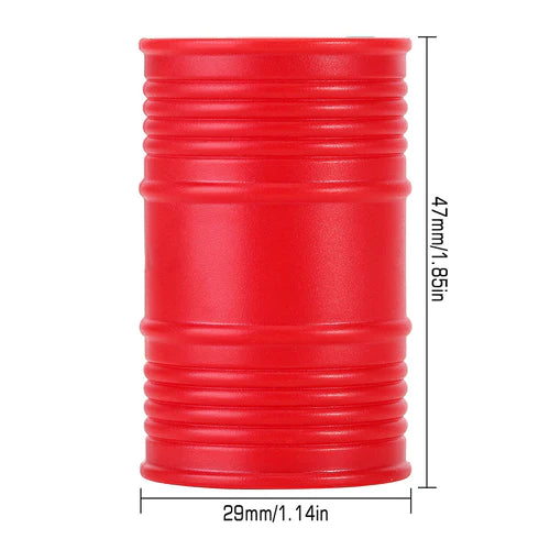 1/18 1/24 RC クローラー用 ミニドラム缶 スケールパーツ アクセサリー TRX4M SCX24 ミニッツ4X4などに