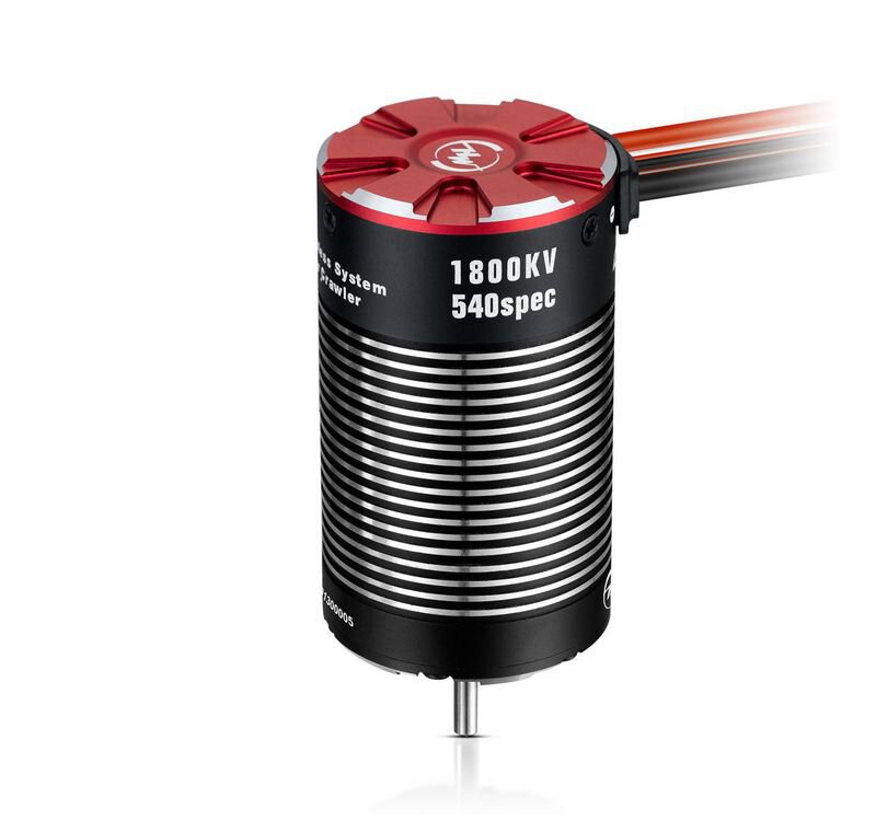 【プログラムカード付属】ホビーウィング Hobbywing クイックラン フュージョン ESC一体型ブラシレスモーター センサー付き 防水防塵 1/10ロッククローラー用 FOC搭載 1800kV 30120401