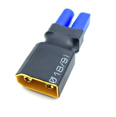 EC5 (IC5)プラグXT60変換コネクター EC5オスをXT90オスに変換