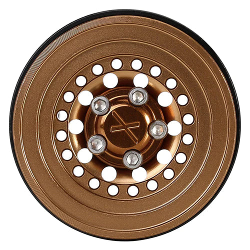 1/18~1/24 ミニクローラー用 1.0 インチ ホイール CNC アルミニウム ビードロック ホイール リム (4) (W1001)