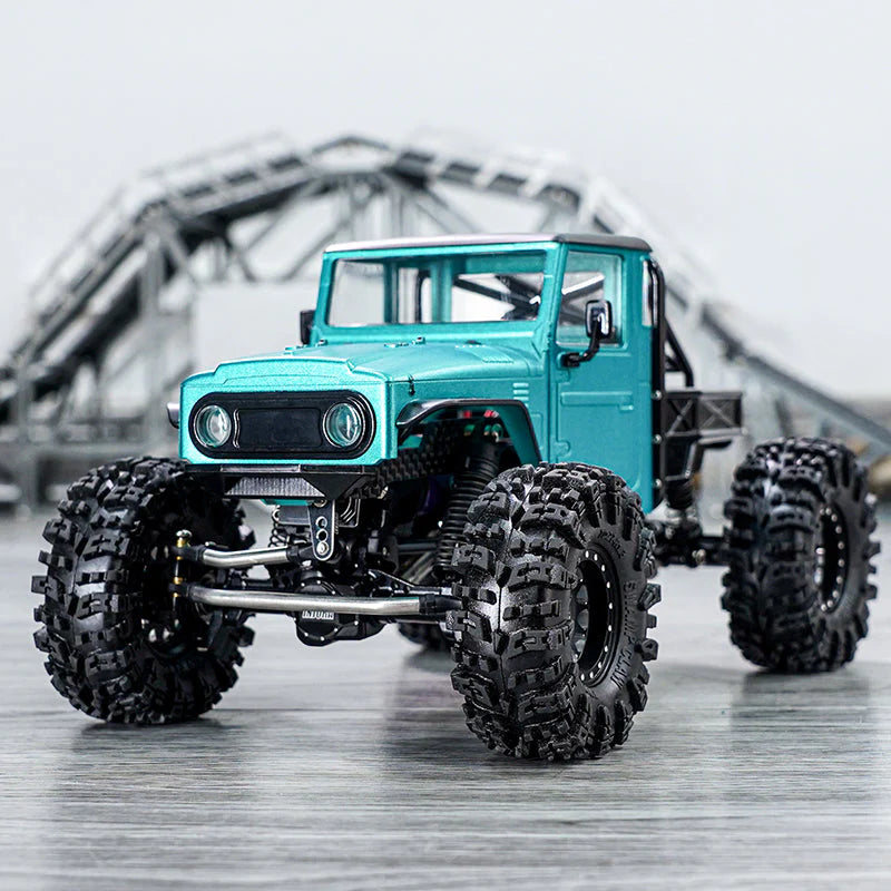 1/18 TRX4M ディフェンダー ブロンコ用 IR40 ハーフトラック ハードプラスチックボディ ケージ付き IR40(各色)