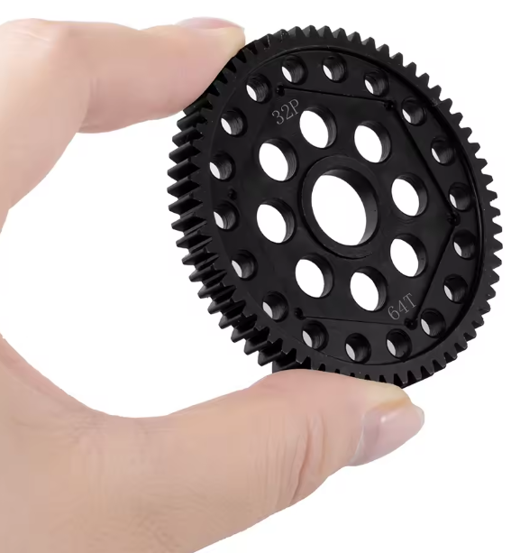 RCTRAIL スチール 32P 64T スパー メインギア アキシャル イエティ 90025 90026 90032 90038 1/10 RC クローラー車モデルパーツアクセサリー用