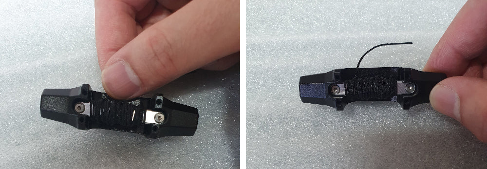 H-TECH 1/10 WARN アルミメタルウインチ&牽引フックセット