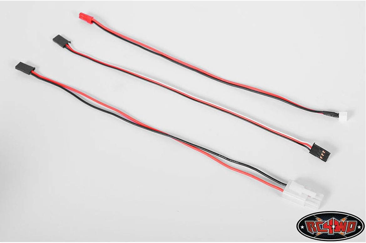 RC4WD ワイヤーアクセサリーパック 1/10 ウインチ/コントローラー(9インチ) Z-S0999