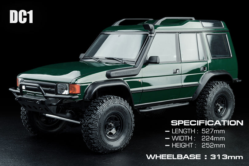 MST 1/10 CFX-WS DC1 RTR塗装済み完成品 (ダークグリーン)ディスカバリー 531553DG
