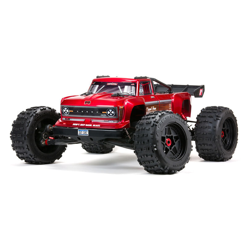 ARRMA 1/5 OUTCAST BLX 8S AVC 4X4 RTR ブラシレス スタント トラック、レッド ARA5810