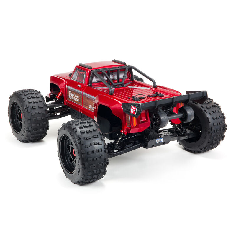 ARRMA 1/5 OUTCAST BLX 8S AVC 4X4 RTR ブラシレス スタント トラック、レッド ARA5810