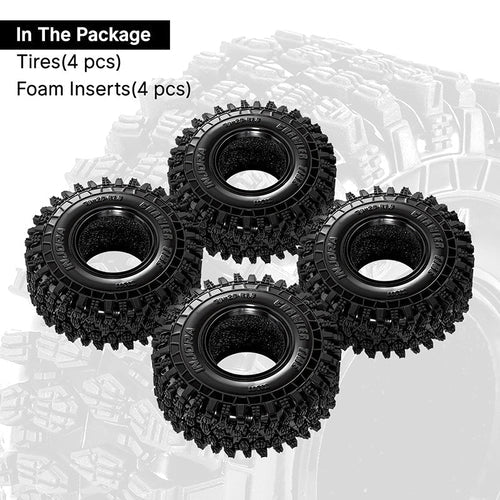 1.3 インチ 70*26mm ロッククローリング タイヤ (T1311) YQT-1311