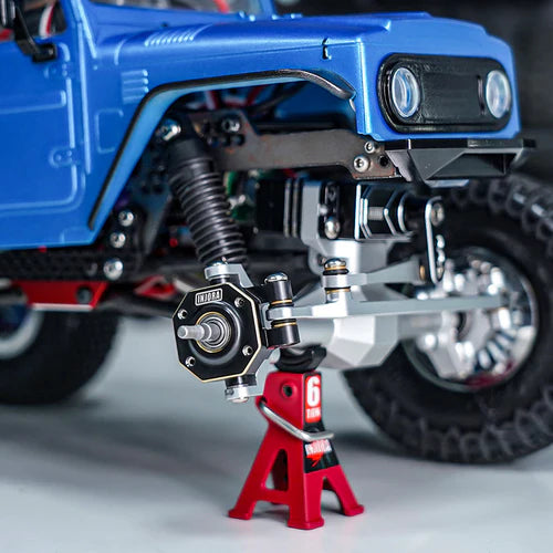 1/18 TRX4M用 真鍮製ステアリングナックルとカウンターウェイト